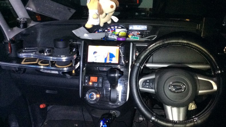 内装インパネ全体