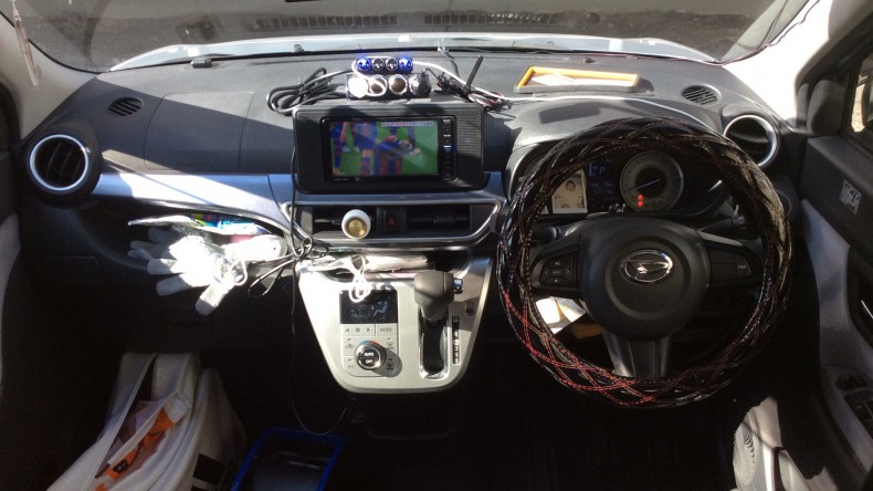 内装インパネ全体