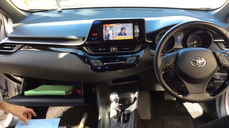 内装インパネ全体