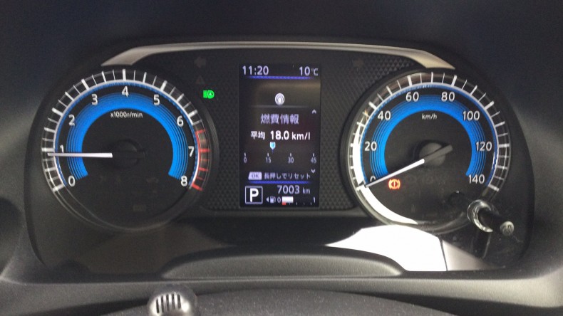 内装メーター