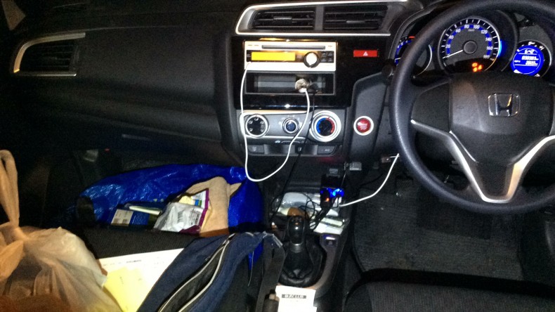 内装インパネ全体