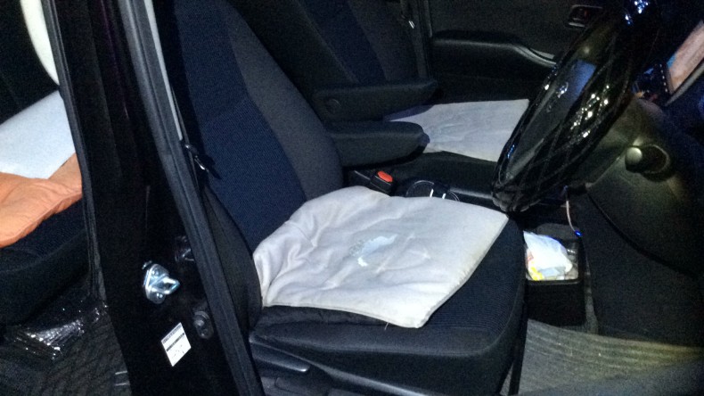 内装前方シート