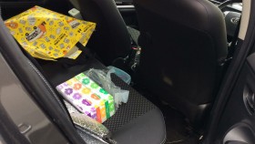 内装後方シート