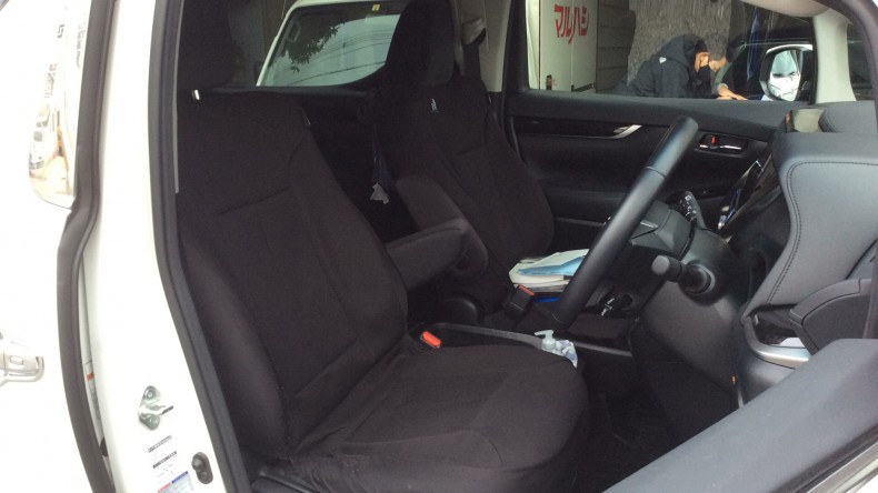 内装前方シート