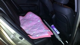 内装後方シート