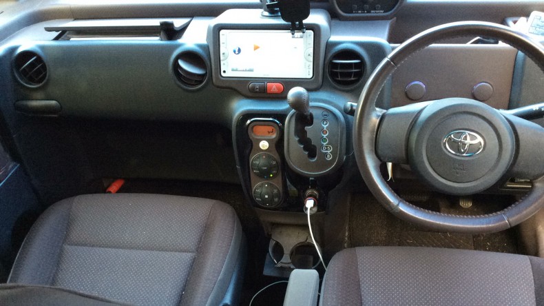 内装インパネ全体