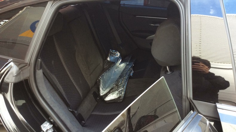 内装後方シート