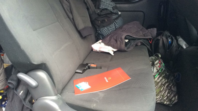 内装後方シート