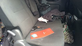 内装後方シート