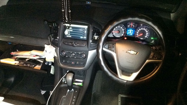 内装インパネ全体