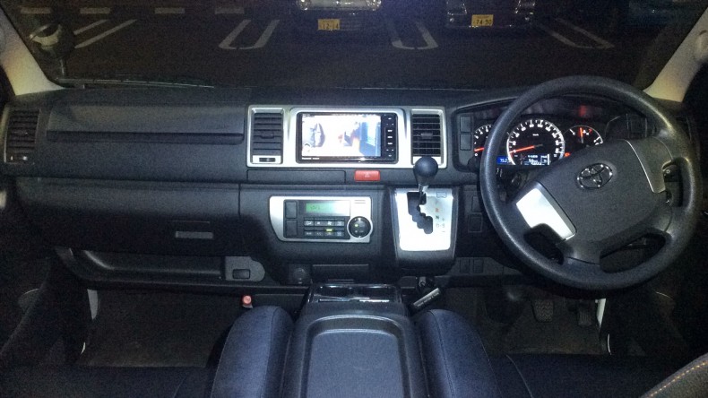 内装インパネ全体