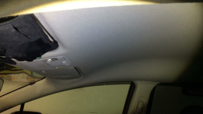 内装後方シート