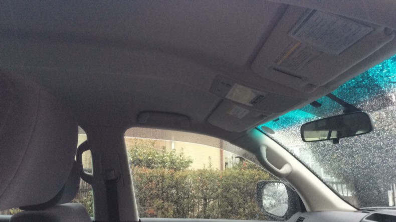 内装後方シート