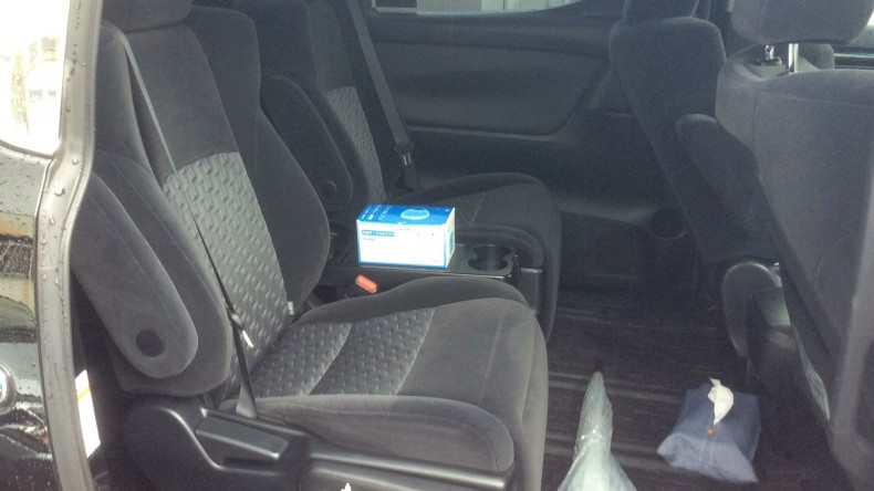 内装後方シート