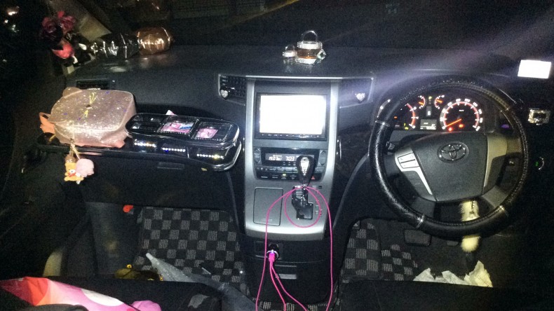 内装インパネ全体