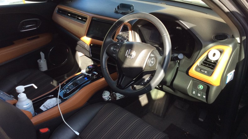 内装インパネ全体