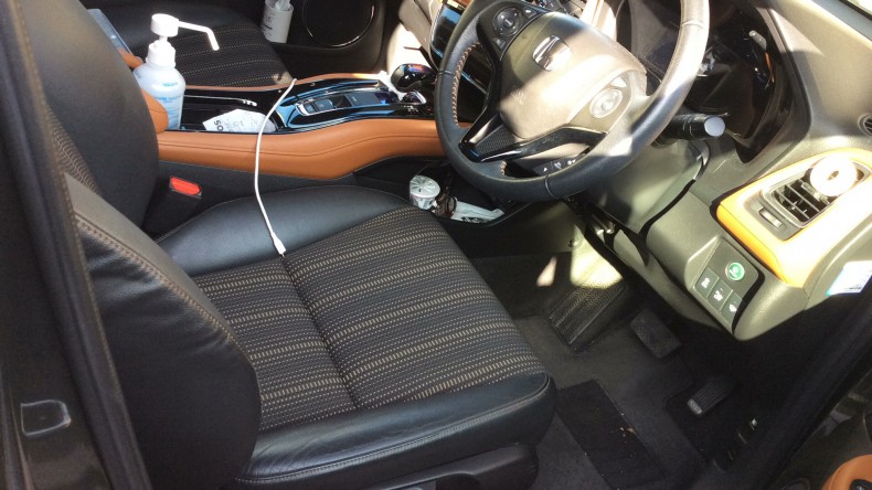 内装前方シート