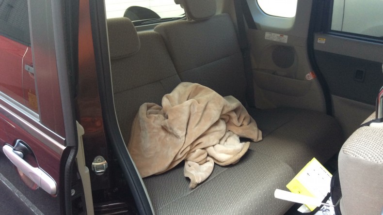 内装後方シート