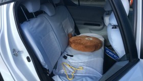 内装後方シート