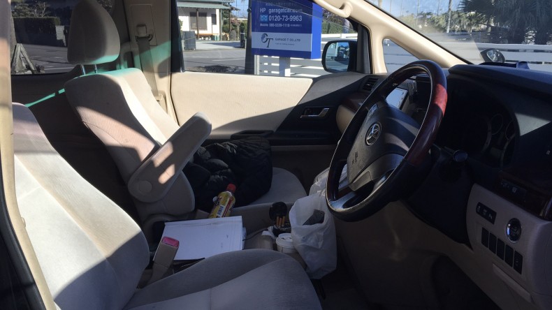 内装前方シート