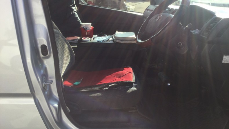 内装前方シート