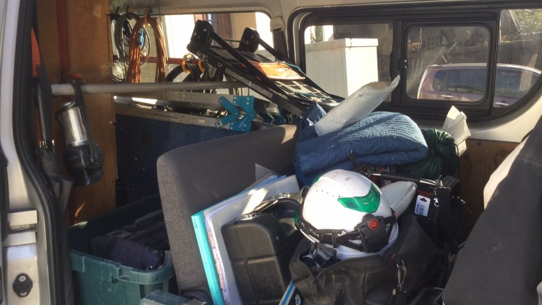 内装後方シート