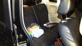 内装後方シート