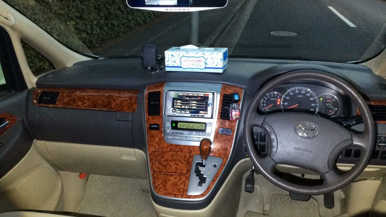 内装インパネ全体