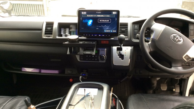 内装インパネ全体