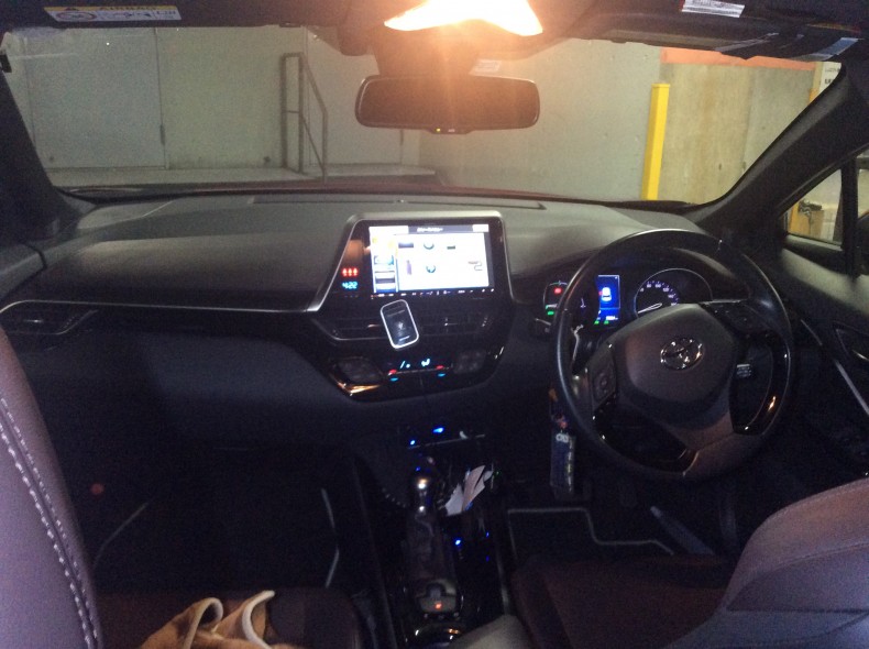 内装インパネ全体