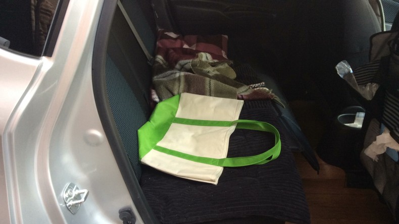 内装後方シート