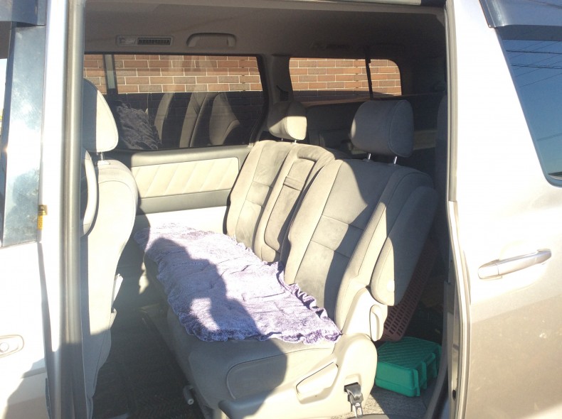 内装後方シート