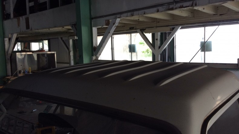 内装後方シート