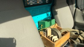 内装後方シート