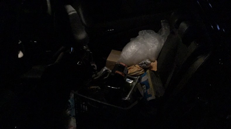 内装後方シート