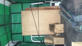 内装後方シート