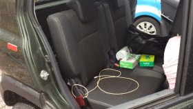 内装後方シート