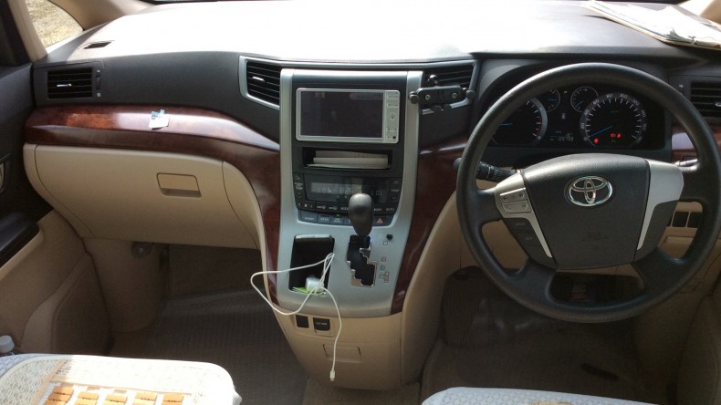 内装インパネ全体