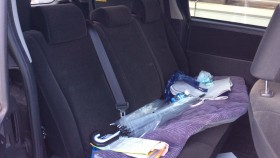 内装後方シート