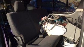 内装後方シート