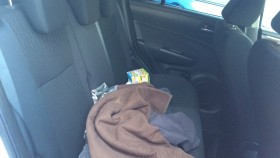 内装後方シート