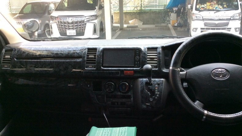 内装インパネ全体