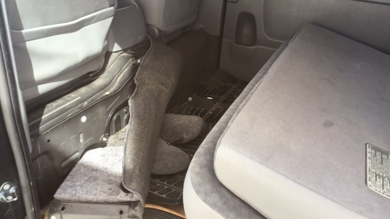 内装後方シート