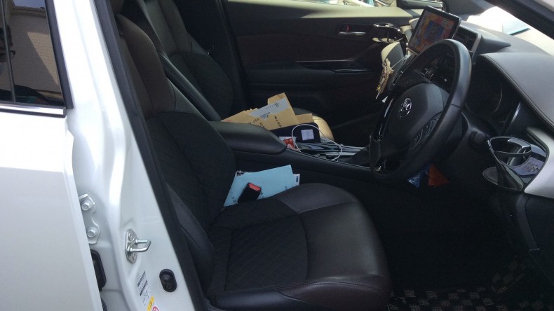 内装前方シート