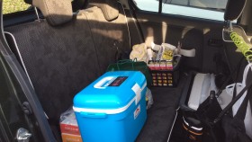 内装後方シート