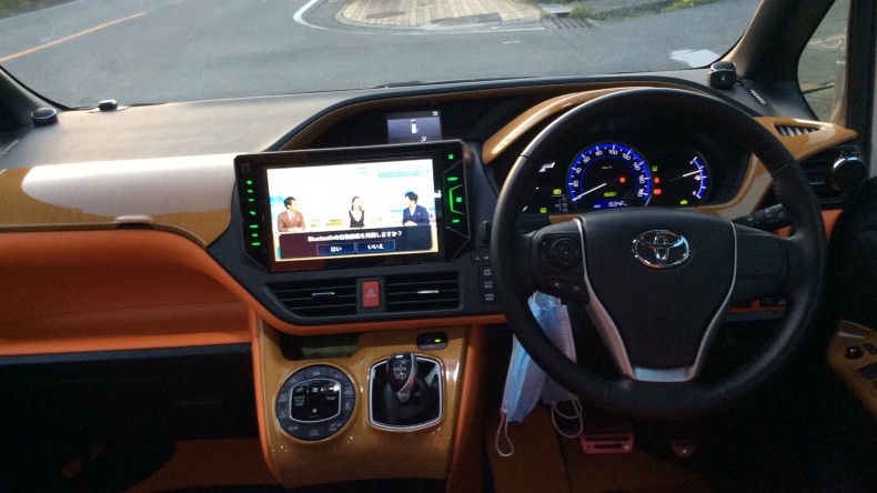 内装インパネ全体