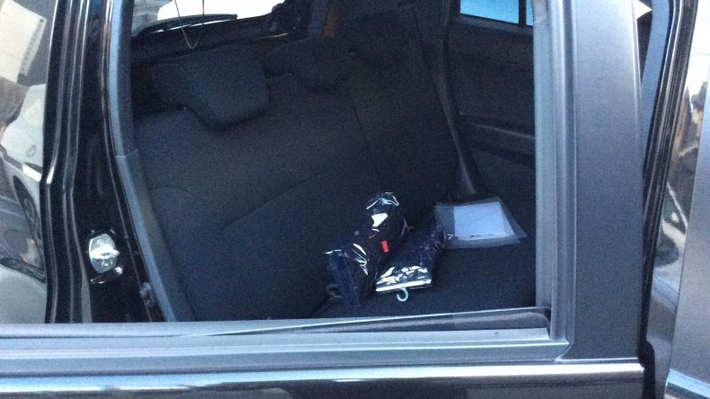 内装後方シート