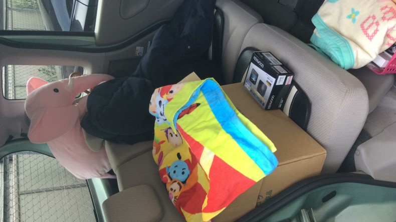 内装後方シート