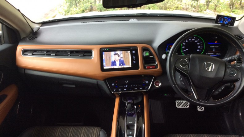 内装インパネ全体