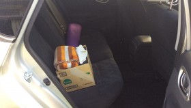 内装後方シート